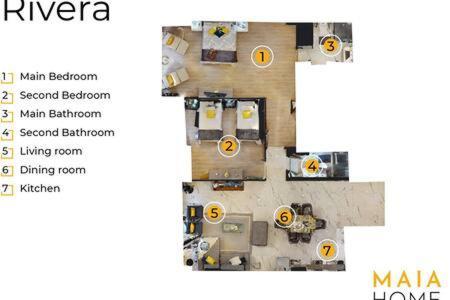 Rivera Maiahome-Hermoso Apt En Polanco Cerca Antara - 2Br 2Bt Мехіко Екстер'єр фото